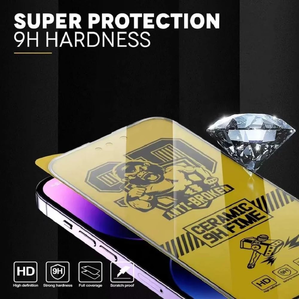 Film Céramique iPhone 13 / 14 / 15 / 16 / 17 Pro Max – Protection Ultime & Transparence Premium