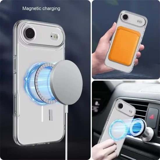 Coque MagSafe Rigide iPhone 17 / 17 Plus / 17 Air / 17 Pro Max – Protection Rigide Premium & Élégante