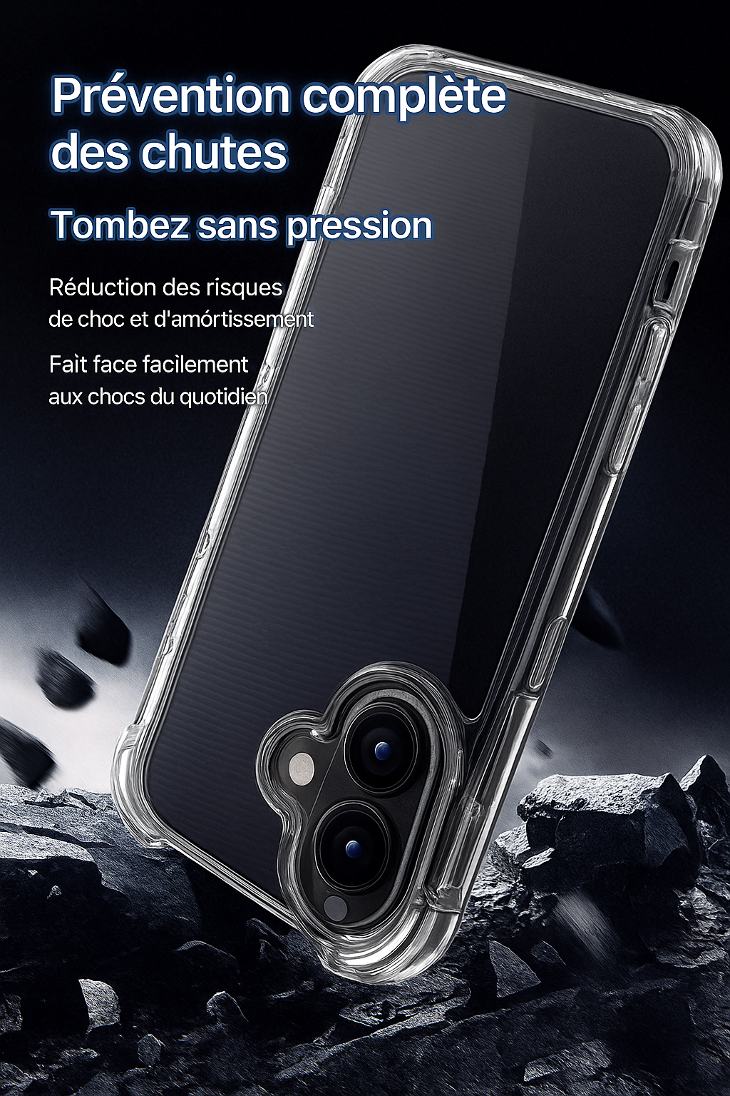 Coque MagSafe iPhone 17 / Air / Pro / Pro Max – Étui Renforcé Antichoc Compatible Charge MagSafe