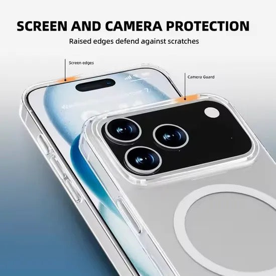 Coque MagSafe Rigide iPhone 17 / 17 Plus / 17 Air / 17 Pro Max – Protection Rigide Premium & Élégante